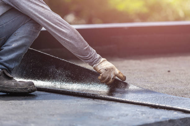 Professional Interior Drainage System technician working in Old Mystic, CT